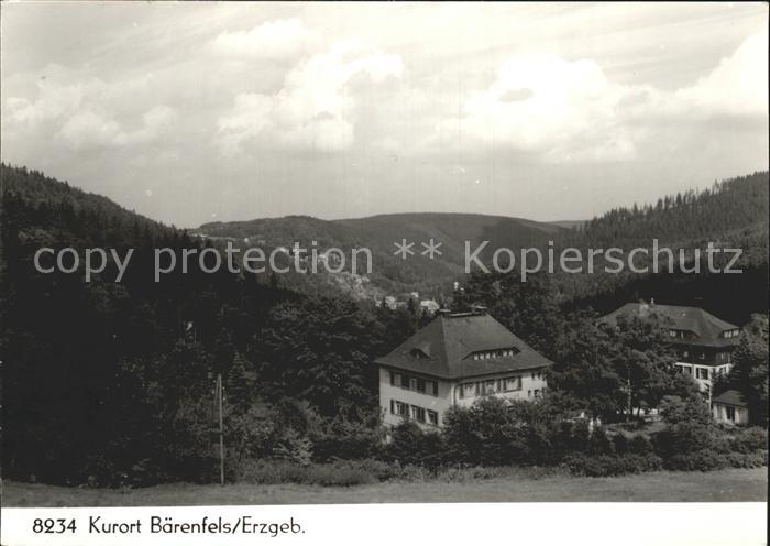 Baerenfels Erzgebirge Teilansicht