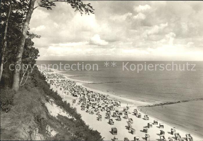 Koserow Ostseebad Usedom Strandpartie