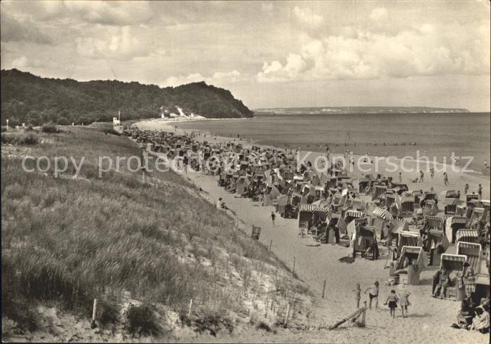Baabe Ostseebad Ruegen Strandpartie