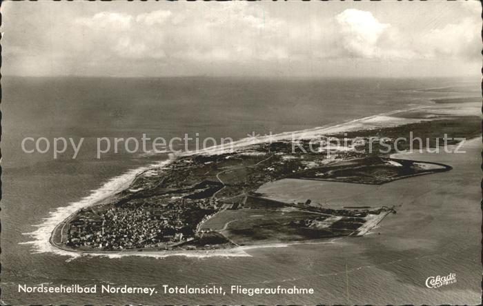 Norderney Nordseebad Fliegeraufnahme