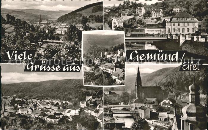 Gemuend Eifel Teilansichten Kirche