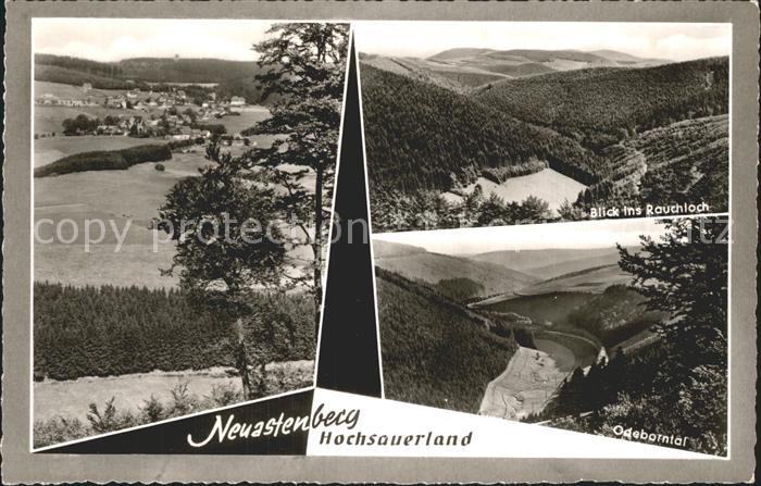 Neuastenberg Panorama Luftkurort Rauchloch Odeborntal