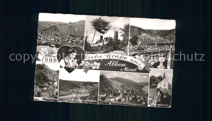 Alken Koblenz Burg Thurant St Michaelskapelle Kattenes Malerwinkel