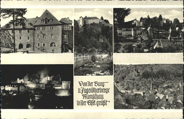 Monschau Montjoie NRW Jugendherberge Burg Altstadt