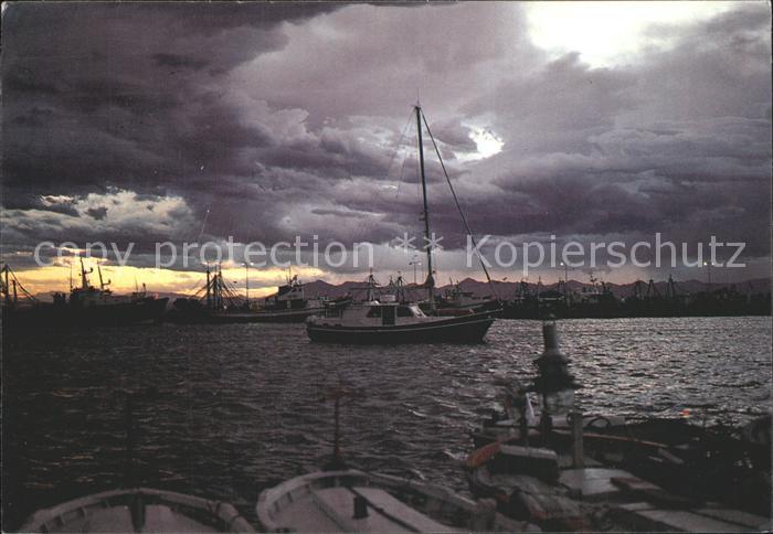 Roses Costa Brava Formos vesprejar Sonnenuntergang Hafen