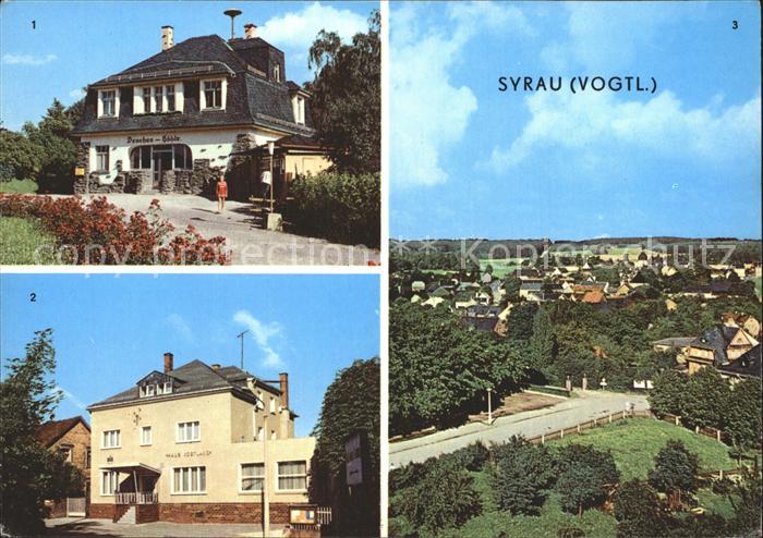 Syrau Vogtland Drachenhoehle Gaststaette Haus Vogtland uebersicht