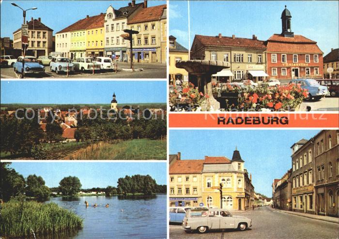 Radeburg Platz des 8. Mai Roederstausee HOG Ratskeller Heinrich Zille Strasse