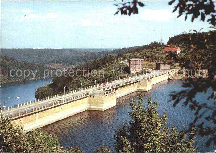 Rappbodetalsperre Sperrmauer Stausee