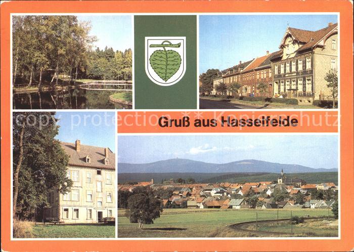 Hasselfelde Waldseebad Breite Strasse FDGB Erholungsheim Karl Marx
