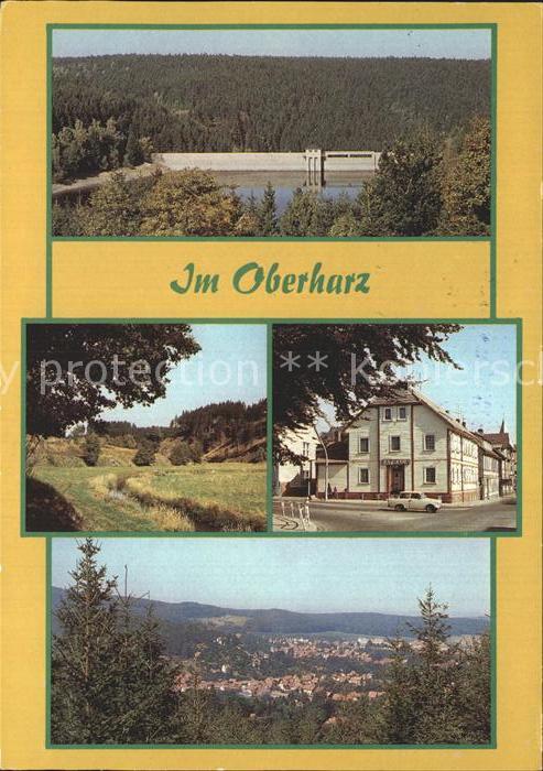 Wernigerode Harz Zillierbachtalsperre Bodetal Elbingerode Rathaus Ilsenburg Kamm