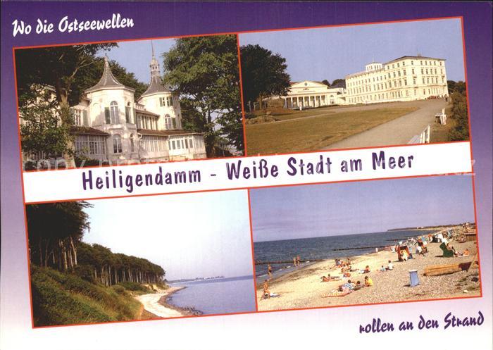 Heiligendamm Ostseebad Die Weisse Stadt am Meer Kurhaus Sanatorium Strand Geschi