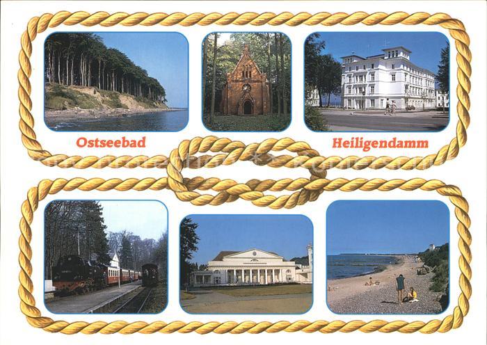 Heiligendamm Ostseebad Strand Kueste Dampflokomotive Kurhaus Kapelle Geschichte