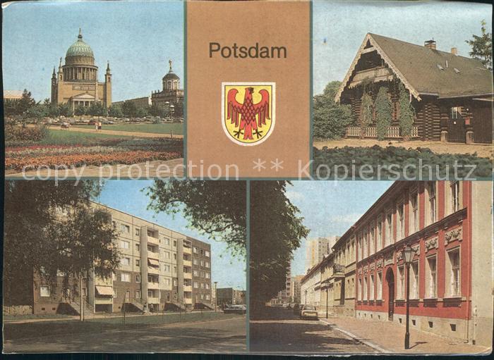Potsdam Alter Markt Nikolaikirche Russische Kolonie Alexandrowka Neubaugebiet Sc