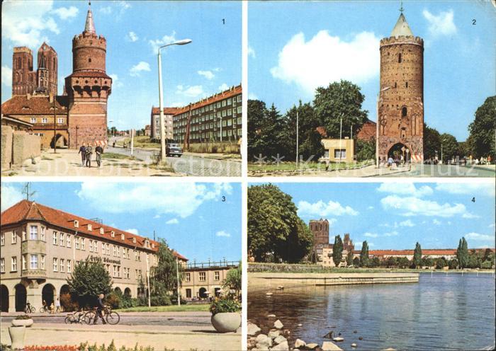Prenzlau Mitteltorturm Blindower Tor Hotel Uckermark Uckersee