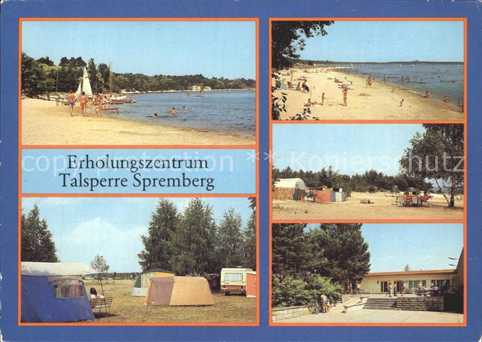 Spremberg Niederlausitz Erholungszentrum Talsperre Strand Bagenz Zeltplatz Konsu