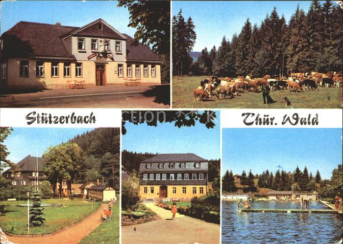 Stuetzerbach Gasthaus Auerhahn Kuhherde Kurpark Goethehaus Schwimmbad