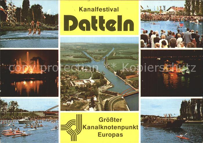 Datteln Kanalfestival Groesster Kanalknotenpunkt Europas