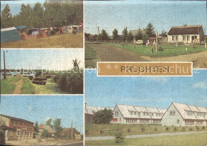 Pruchten Mecklenburg Vorpommern Campingplatz Barthe Gaststaette Rat der Gemeinde