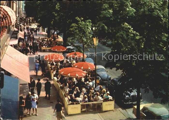 DuessELDORF CITY Auf der Koe Strassencafes