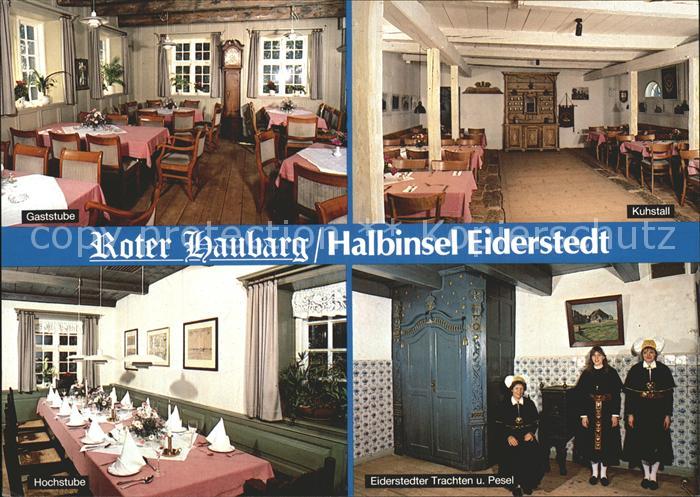 Witzwort Roter Haubarg Restaurant Cafe Museum Historischer Bauernhof Halbinsel E