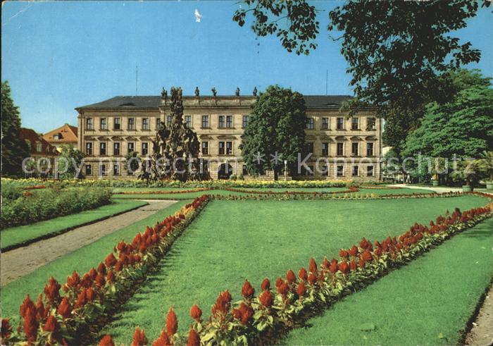 ERLANGEN Bayern Schloss Hugenottenbrunnen Park