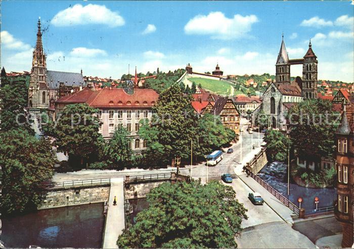 Esslingen Neckar Agnesbruecke Stadtkirche Frauenkirche