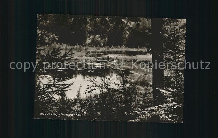 Moelln Lauenburg Grundloser Kolk See