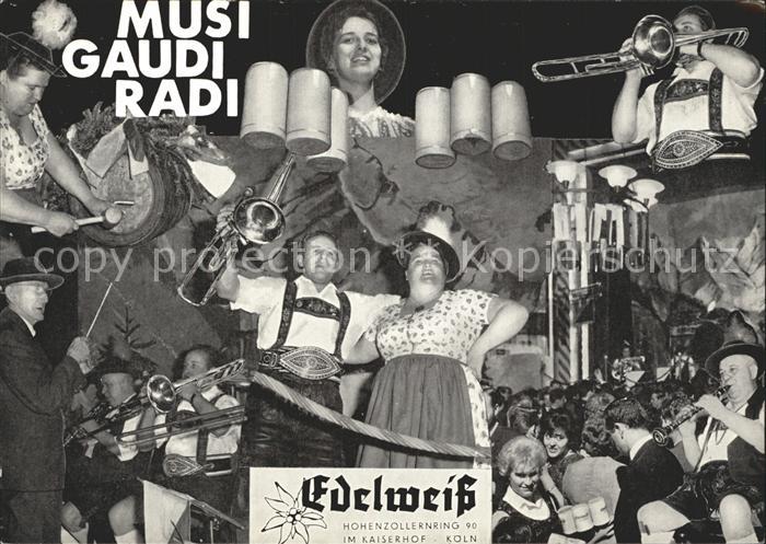 Koeln Rhein Edelweiss Tanz Musik Restaurant