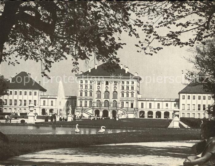Muenchen Bayern Schloss Nymphenburg