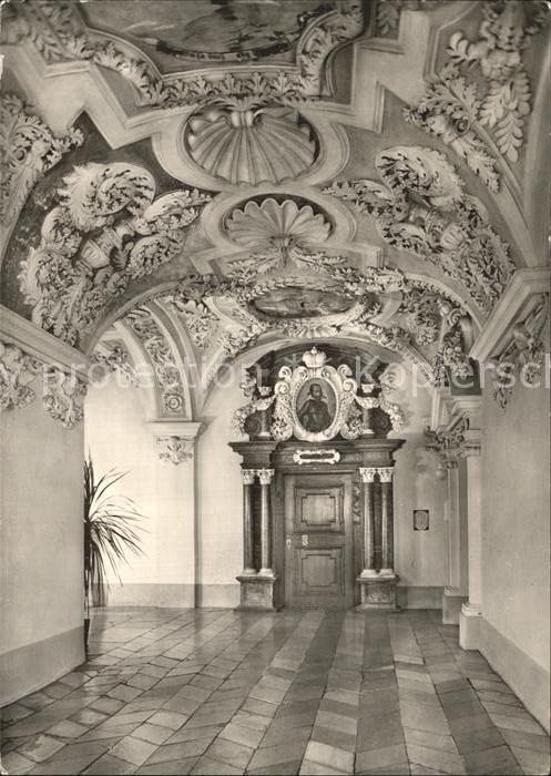 Wessobrunn Jugendkurheim Kloster Portal zum Tassilosaal