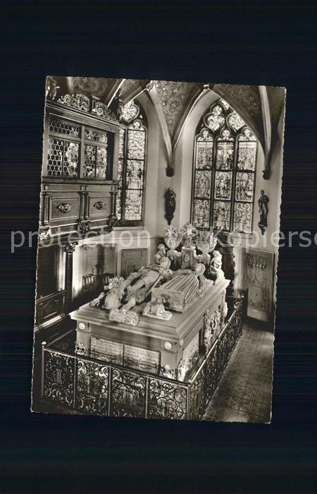 Langenburg Wuerttemberg Stadtkirche Prunkgrabmal Graf Philipp Ernst und Gemahlin