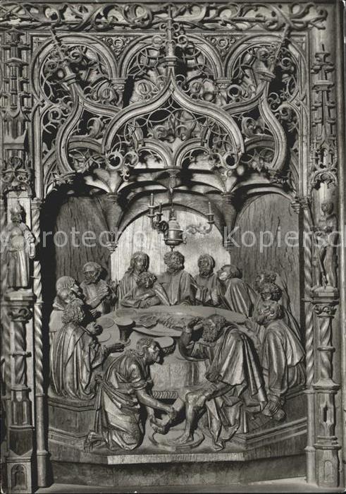 Schleswig Holstein Dom Bordesholmer Altar 16. Jhdt. Abendmahl Hans Brueggemann