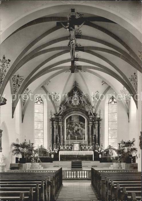 Aulendorf Hochaltar Kath Stadtpfarrkirche