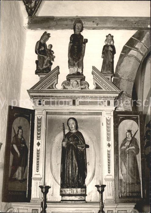 Aulendorf Heiligenfiguren Stadtpfarrkirche