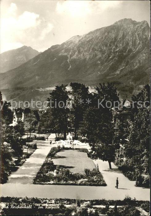 Bad Reichenhall Kurpark Alpen