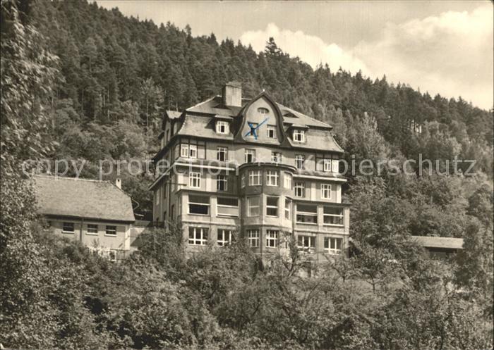 Leutenberg Thueringen FDGB Erholungsheim Sormitzblick