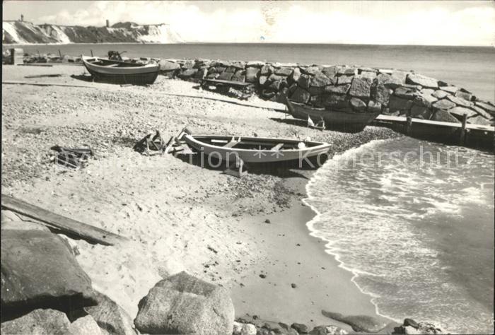 Vitt Strand Blick nach Kap Arkona