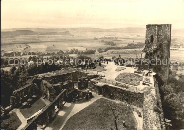 Stolpen Burgruine Brunnen Siebenspitzenturm