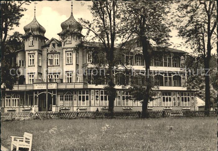 Elend Harz Erholungsheim Voelkerfreundschaft