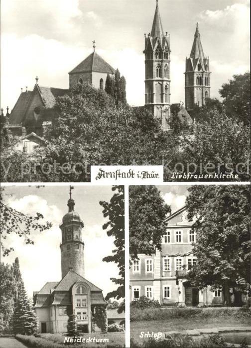 Arnstadt Ilm Liebfrauenkirche Neideckturm Schloss