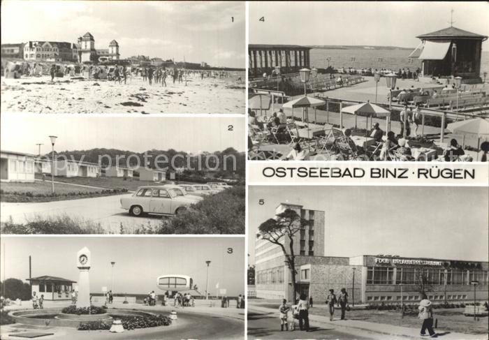 Binz Ruegen Kurhaus Strand Urlauberdorf Konzertpavillon Kurhaus FDGB Erholungshe