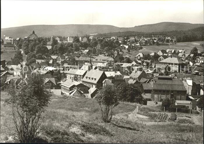 Schmiedefeld Rennsteig Panorama