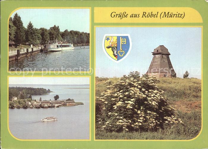 Roebel Mueritz MS Priborn Weisse Flotte Mueritz Bootshaeuser Schampermuehle