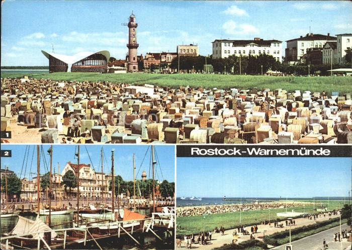 ROSTOCK CITY Strand Gaststaette Teepott Leuchtturm Alter Strom HO Cafe Atlantic