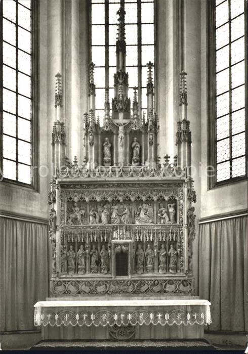 Landshut Isar Pfarrkirche St Martin Hochaltar