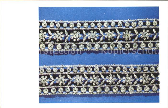 Schmuck Galoons 18th century Brillants UssR Diamond Fund
