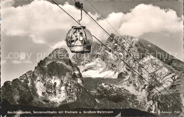 Seilbahn Jenner Berchtesgaden Kleiner und Grosser Watzmann