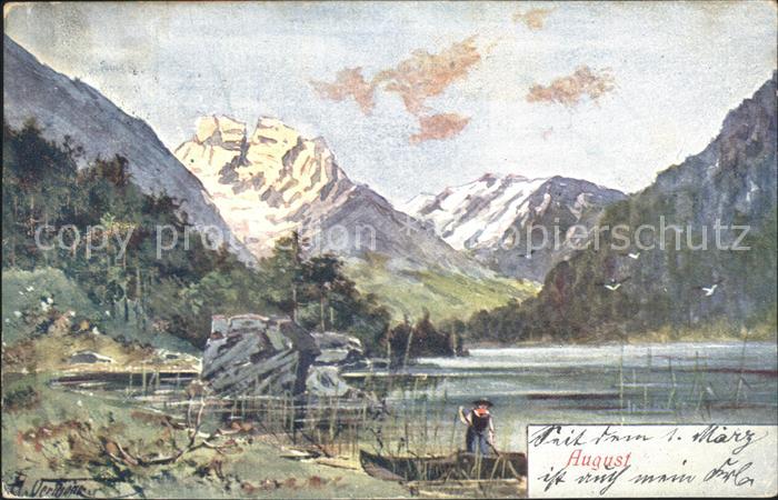 Monatskarte August Kuenstlerkarte