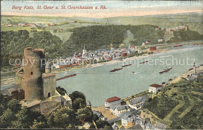 Burg Katz St. Goar St. Goarshausen