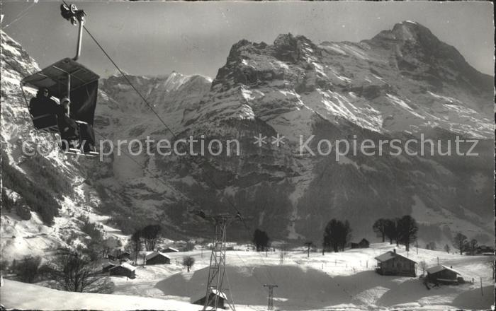 Sessellift Grindelwald-First Fiescherhoerner Hoernli Eiger